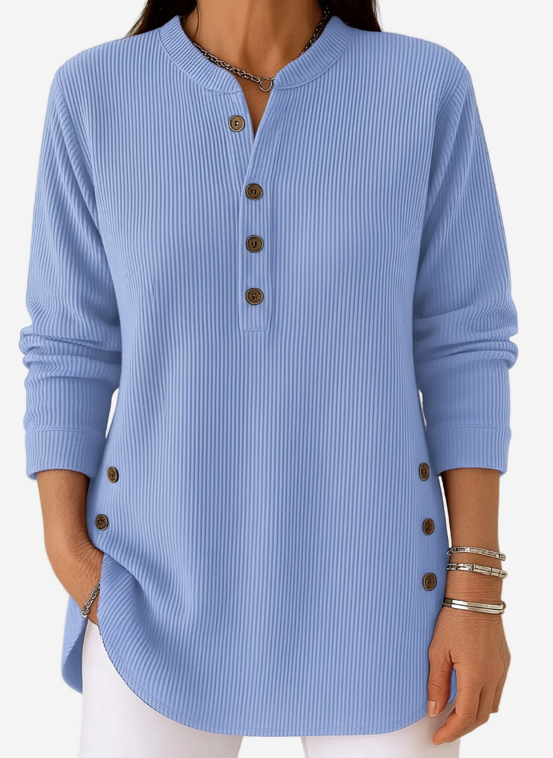 Harper | Long Sleeve Solid Knit Sweater