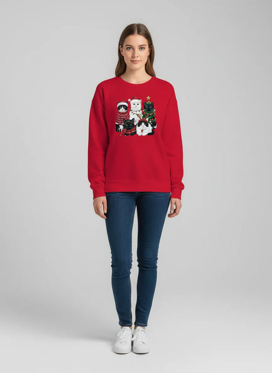 Catty | Christmas Cat sweater